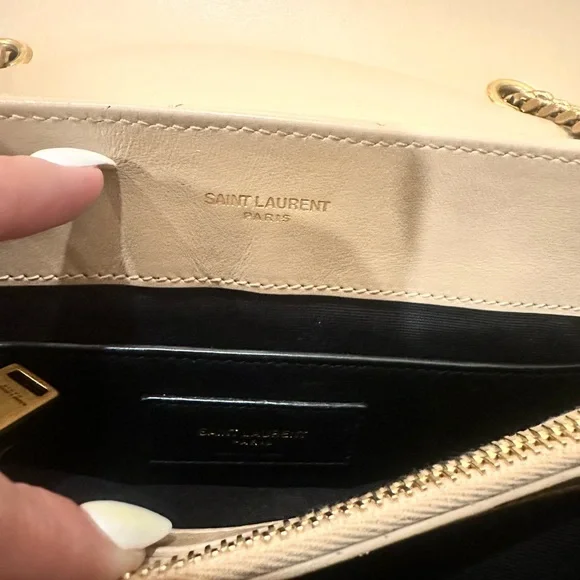 Yves Saint Laurent Tan Toy LouLou Bag - Picture 9 of 11